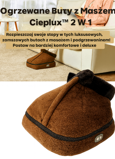 Cieplux™-Ogrzewacz i masażer twoich stóp!